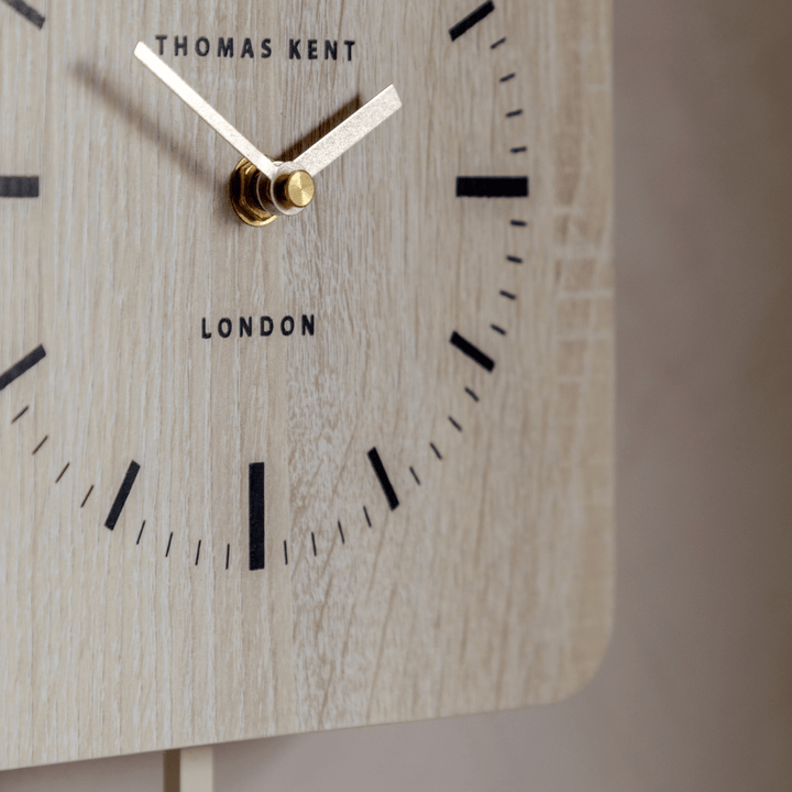 Thomas Kent Cuckoo Clock - Washed Oak3 - Duck Barn Interiors