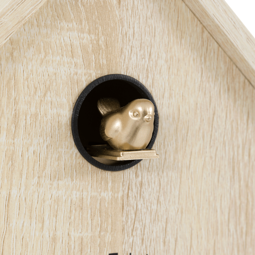 Thomas Kent Cuckoo Clock - Washed Oak4 - Duck Barn Interiors