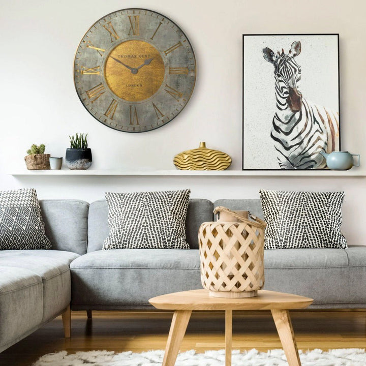 Thomas Kent Florentine Grand Star Wall Clock (74cm)2 - Duck Barn Interiors