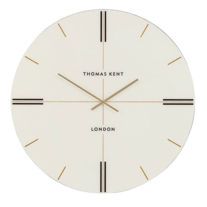 Thomas Kent Greenwich Wall Clock (80cm) - Snow White1 - Duck Barn Interiors