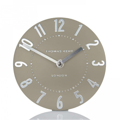 Thomas Kent Mulberry Mantel Clock - Mocha (15cm/6