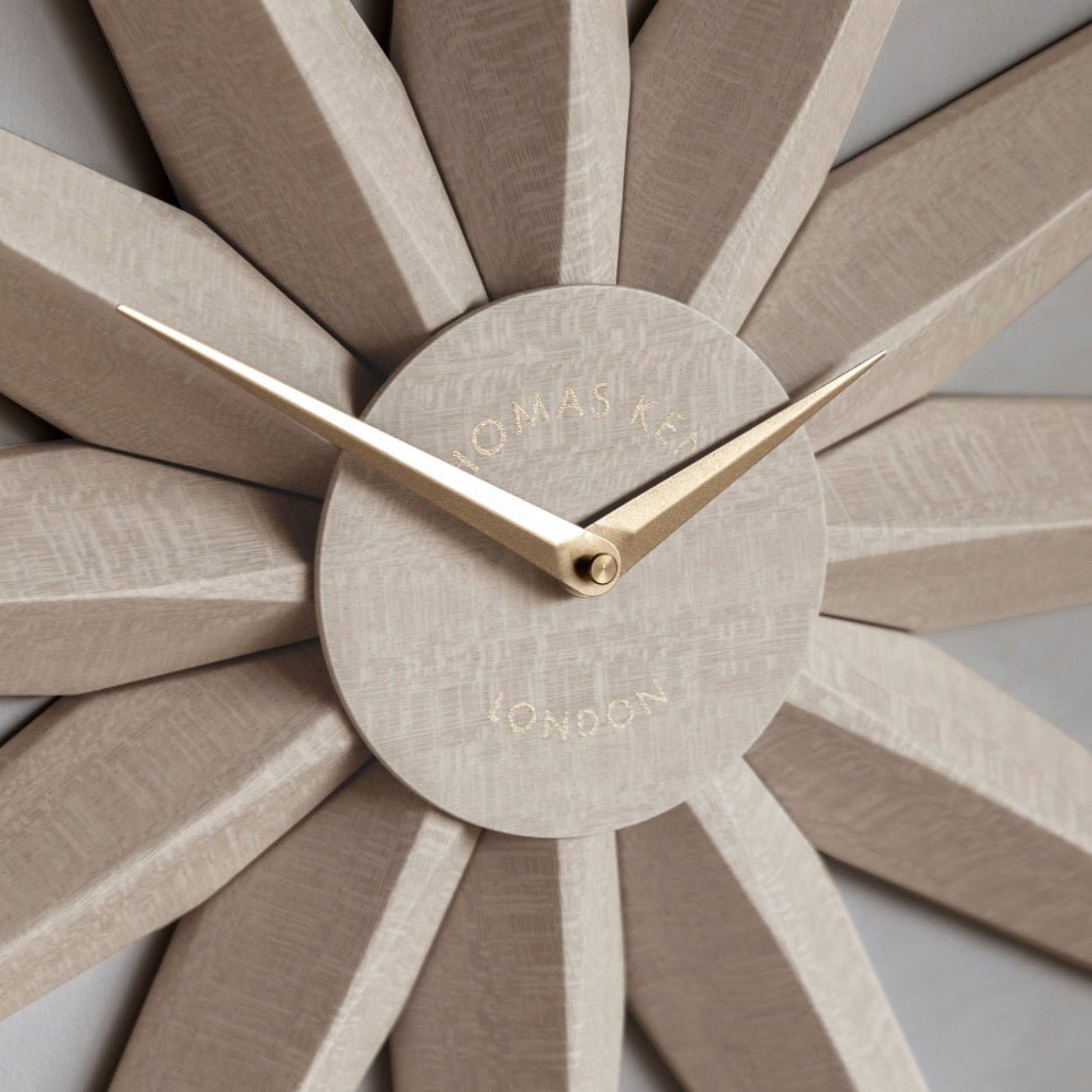 Thomas Kent North Star Wall Clock (80cm) - Light Grey2 - Duck Barn Interiors