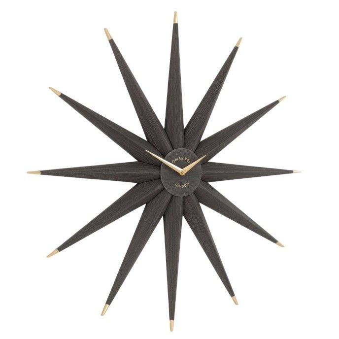 Thomas Kent North Star Wall Clock (80cm) - Warm Grey5 - Duck Barn Interiors