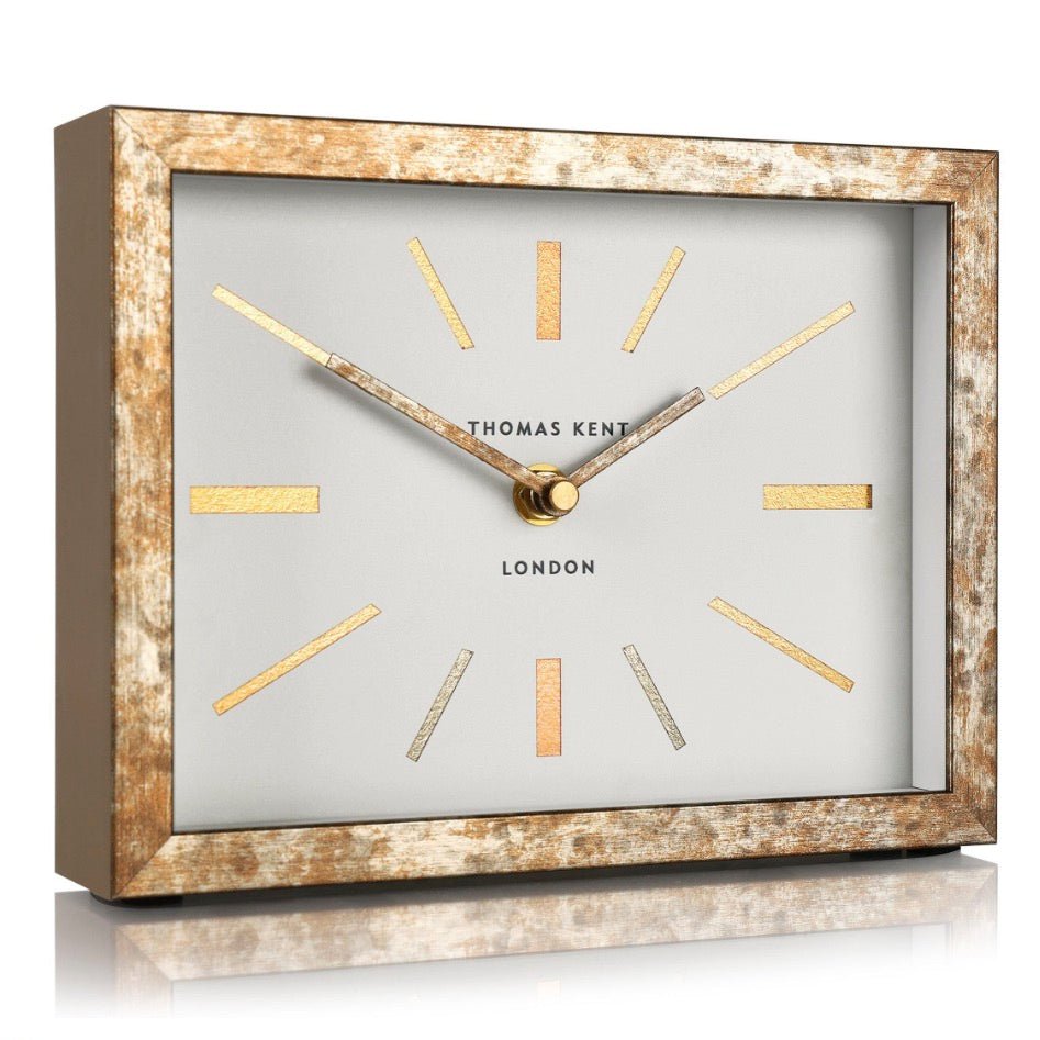 Thomas Kent Smithfield Mantel Clock - Bronze1 - Duck Barn Interiors