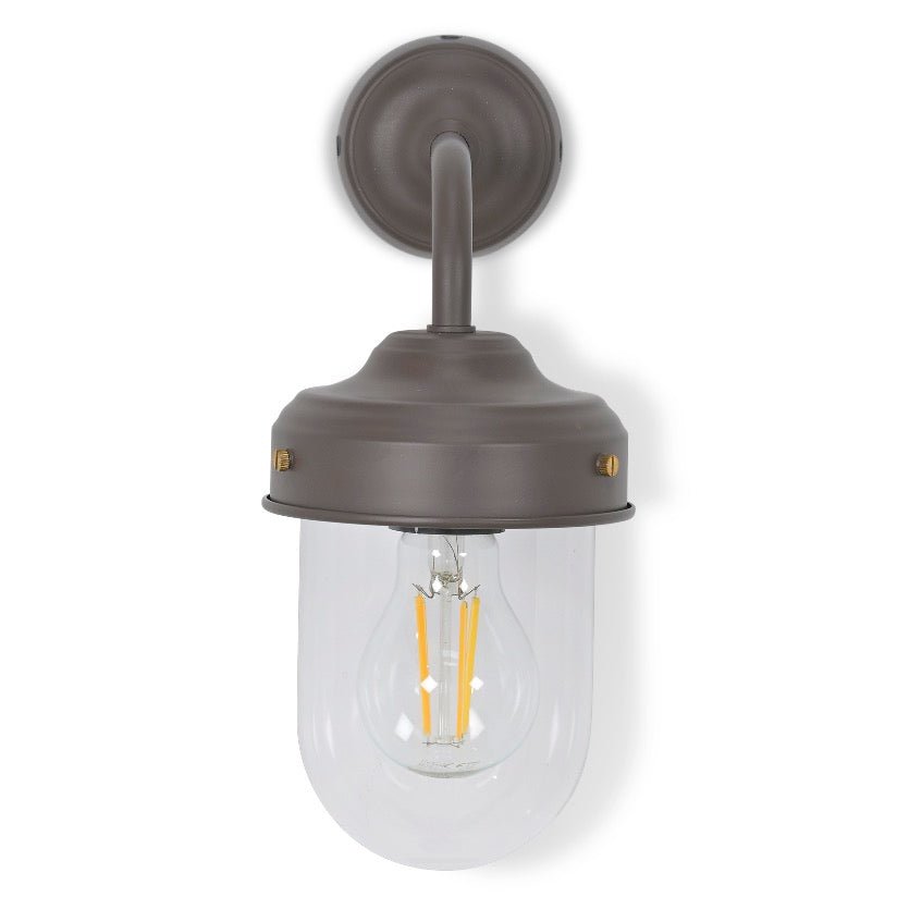 Thurlaston Barn Outdoor Light - Coffee Bean Steel4 - Duck Barn Interiors