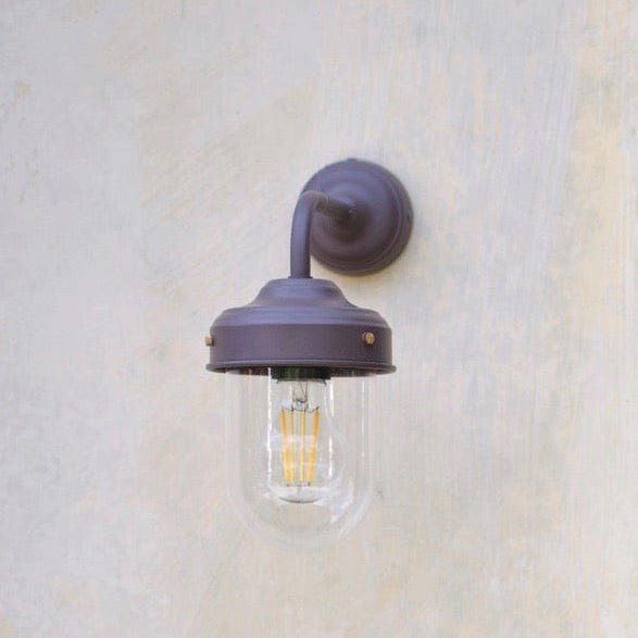 Thurlaston Barn Outdoor Light - Coffee Bean Steel1 - Duck Barn Interiors