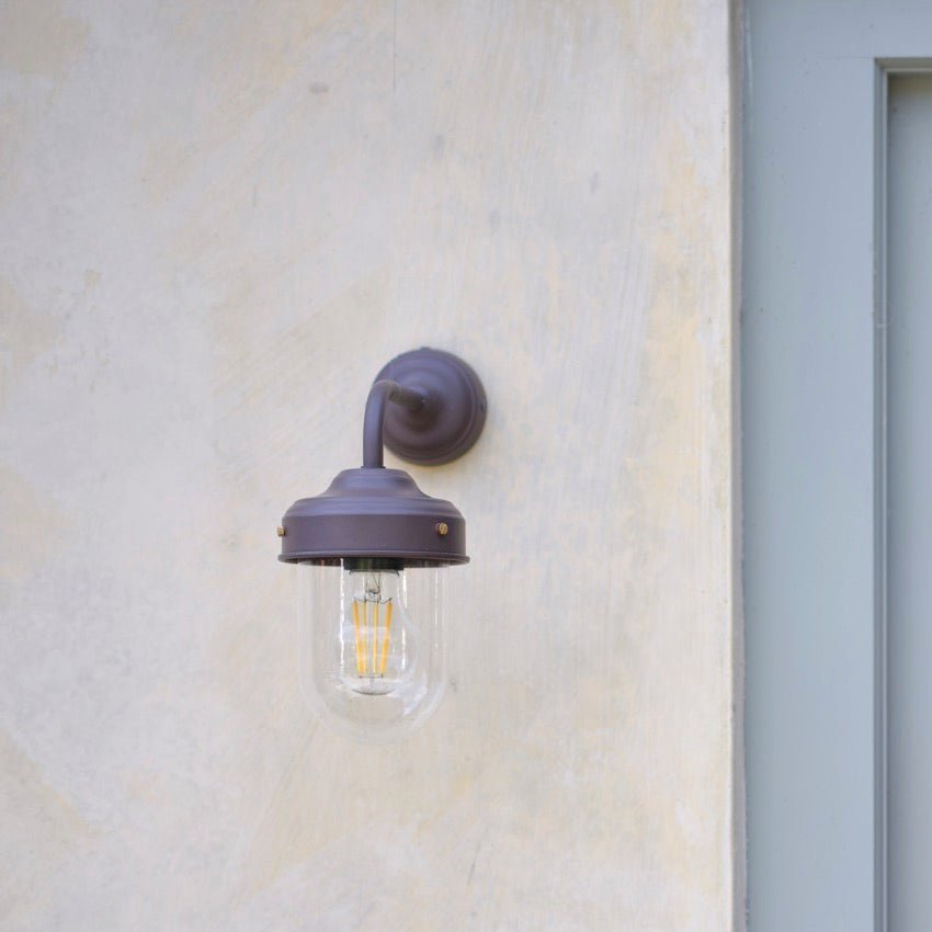 Thurlaston Barn Outdoor Light - Coffee Bean Steel5 - Duck Barn Interiors