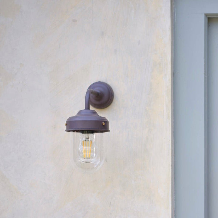 Thurlaston Barn Outdoor Light - Coffee Bean Steel5 - Duck Barn Interiors