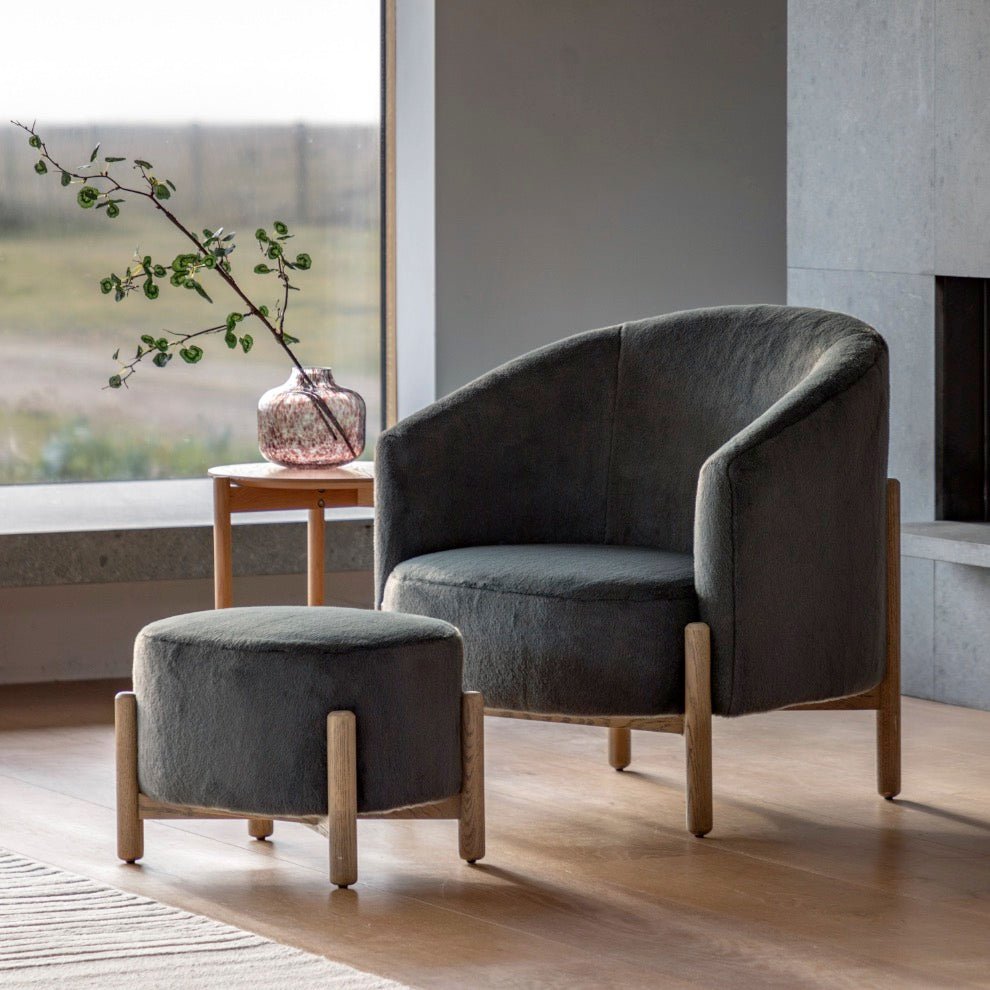 Tindon Armchair - Alaska Graphite4 - Duck Barn Interiors