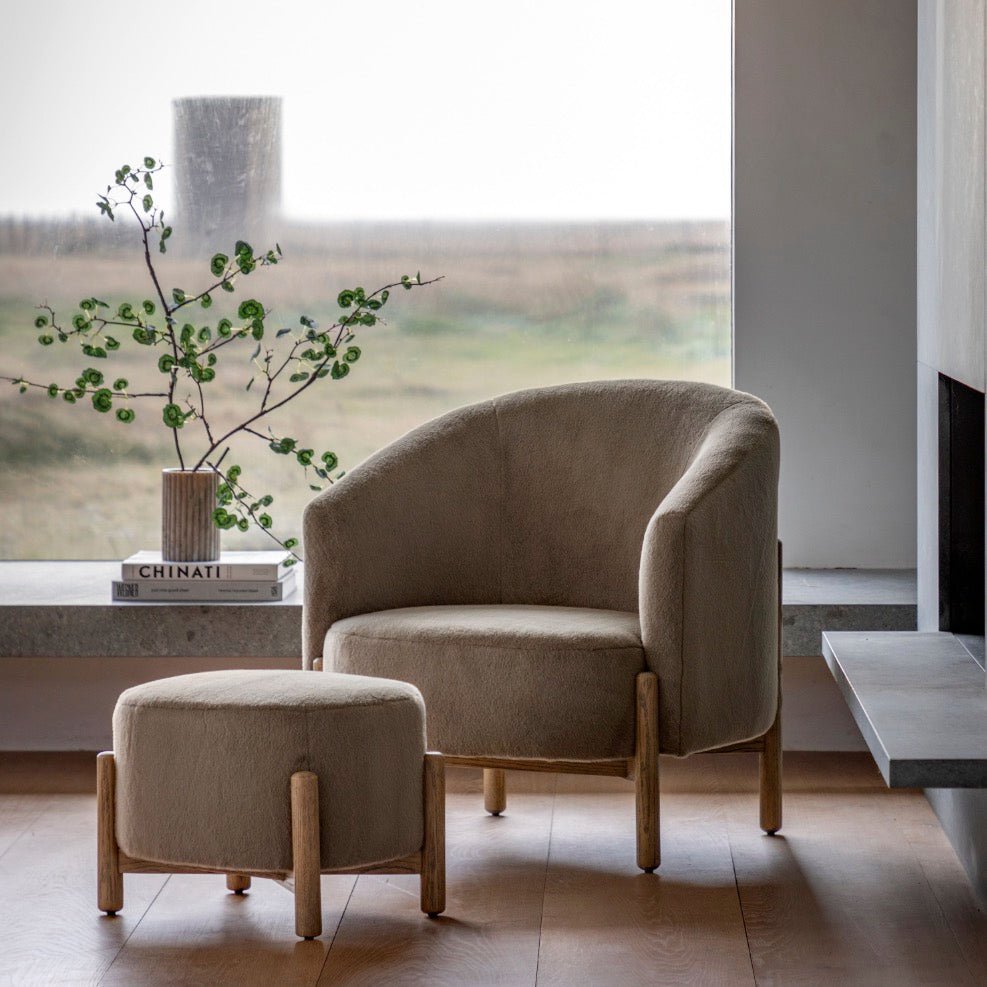 Tindon Armchair - Alaska Khaki4 - Duck Barn Interiors