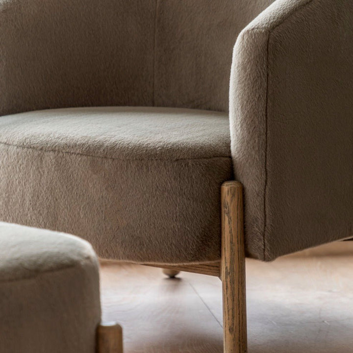 Tindon Armchair - Alaska Khaki2 - Duck Barn Interiors