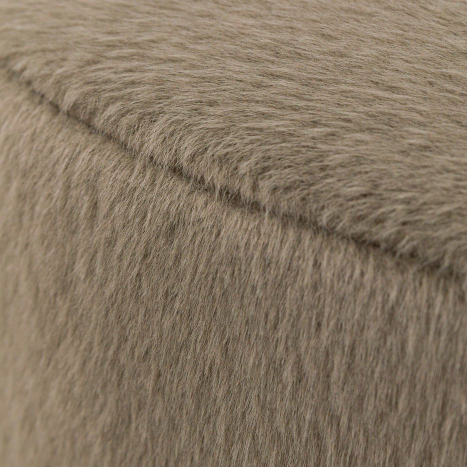 Tindon Round Footstool - Alaska Khaki8 - Duck Barn Interiors