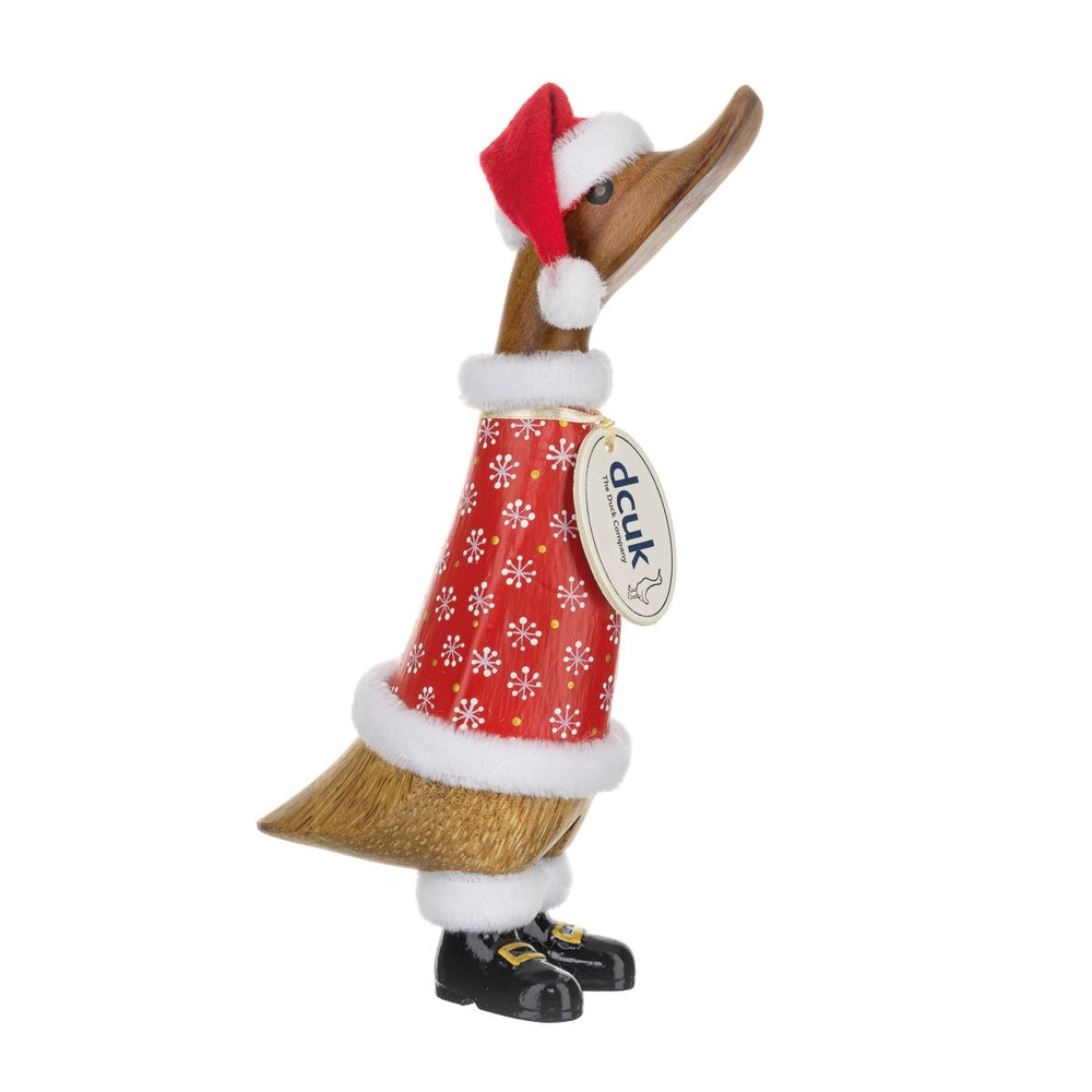 Traditional Christmas Duckling - Snowflake Jumper1 - Duck Barn Interiors