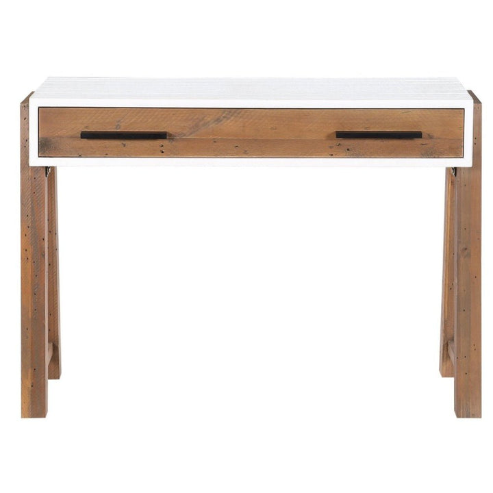 Trinity Reclaimed Wood Home Office Desk / Dressing Table1 - Duck Barn Interiors