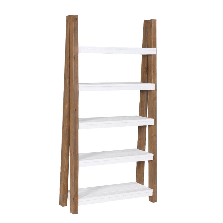 Trinity Reclaimed Wood Large Open Bookcase1 - Duck Barn Interiors