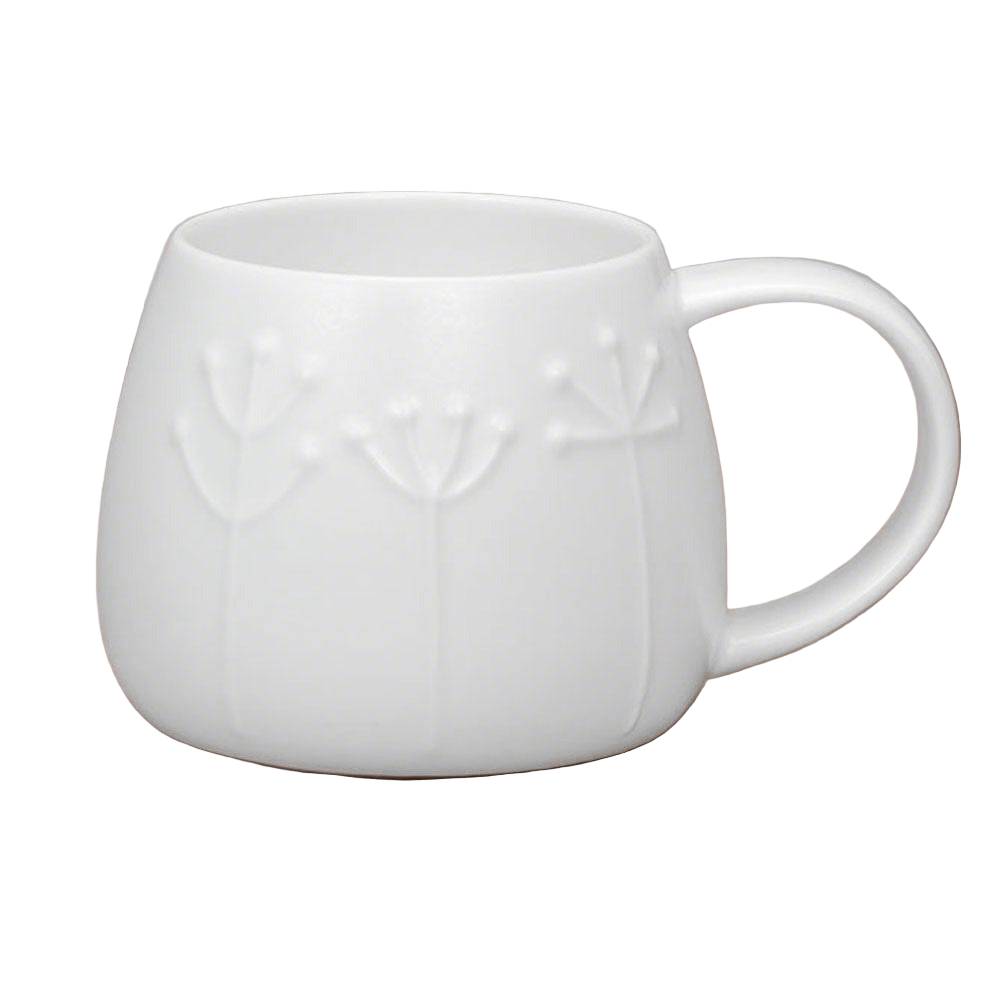 Tulip White Bone China Mug - Sprig1 - Duck Barn Interiors