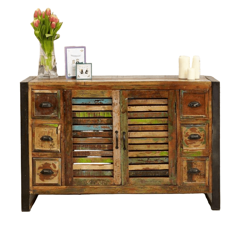 Urban Chic 6 Drawer Sideboard1 - Duck Barn Interiors