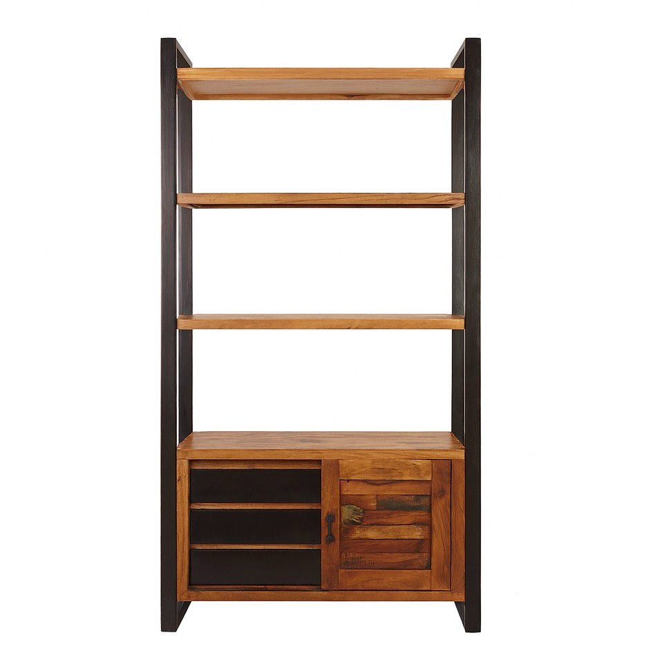 Urban Chic Large Bookcase with Storage1 - Duck Barn Interiors
