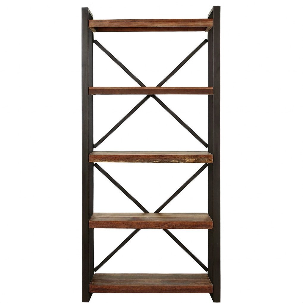 Urban Chic Large Open Bookcase1 - Duck Barn Interiors