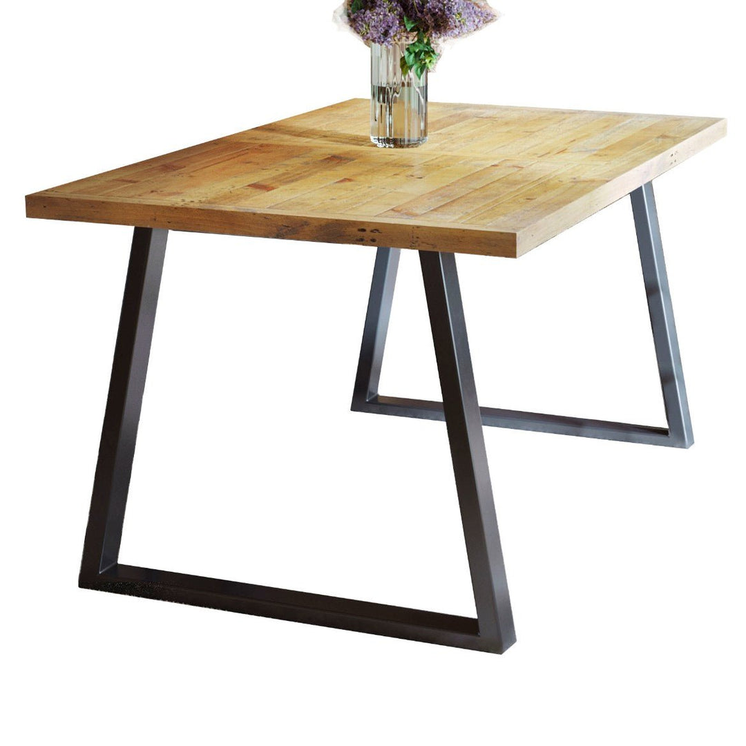 Urban Elegance Dining Table - Horizontal Leg (3 Sizes)1 - Duck Barn Interiors