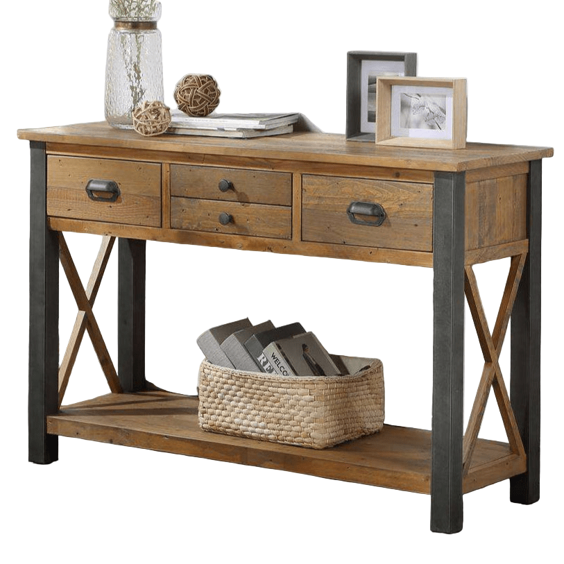 Urban Elegance - Reclaimed Console Table1 - Duck Barn Interiors