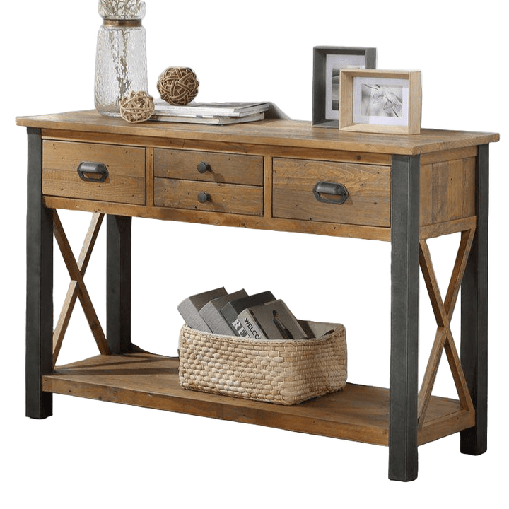 Urban Elegance - Reclaimed Console Table1 - Duck Barn Interiors
