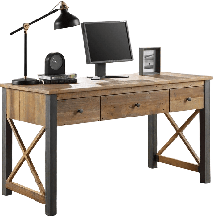 Urban Elegance - Reclaimed Home Office Desk / Dressing Table1 - Duck Barn Interiors