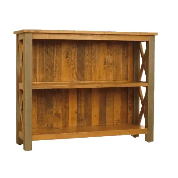 Urban Elegance - Reclaimed Low Bookcase1 - Duck Barn Interiors