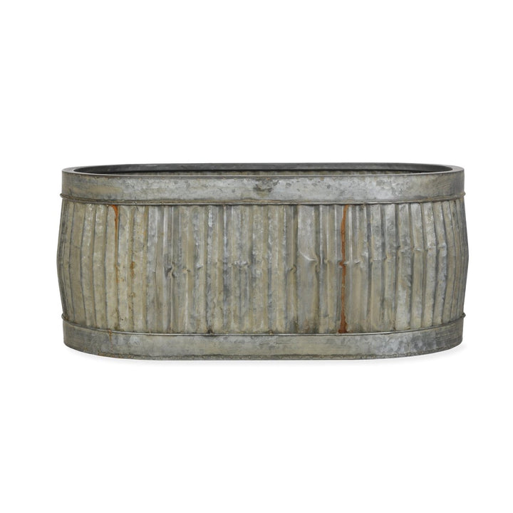 Vence Oval Steel Trough - 52.5cm3 - Duck Barn Interiors