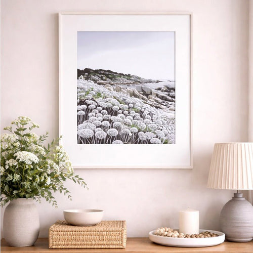 Waves and Wild Flowers I by Joanna Lea