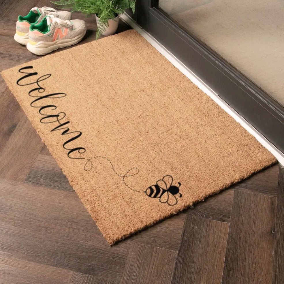 Welcome Bee Doormat - Extra Large2 - Duck Barn Interiors