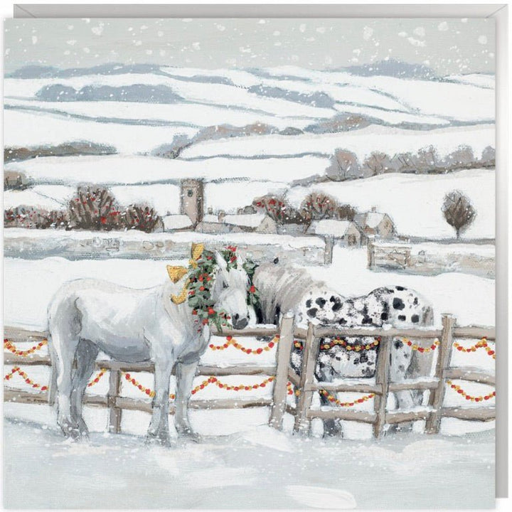 White Christmas Charity Christmas Cards - Pack of 62 - Duck Barn Interiors