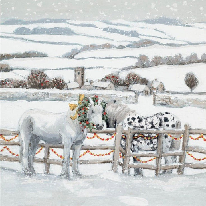 White Christmas Charity Christmas Cards - Pack of 61 - Duck Barn Interiors