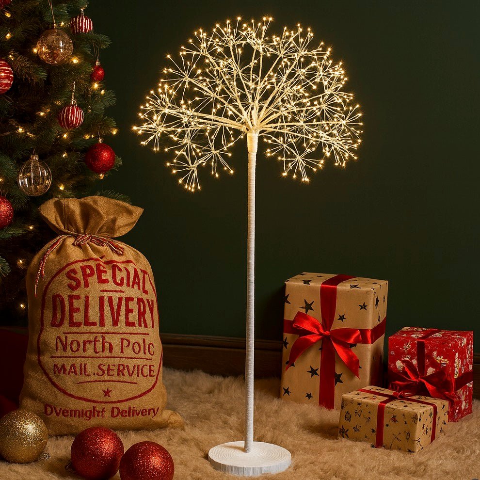 White Dandelion Tree Light - 120cm4 - Duck Barn Interiors