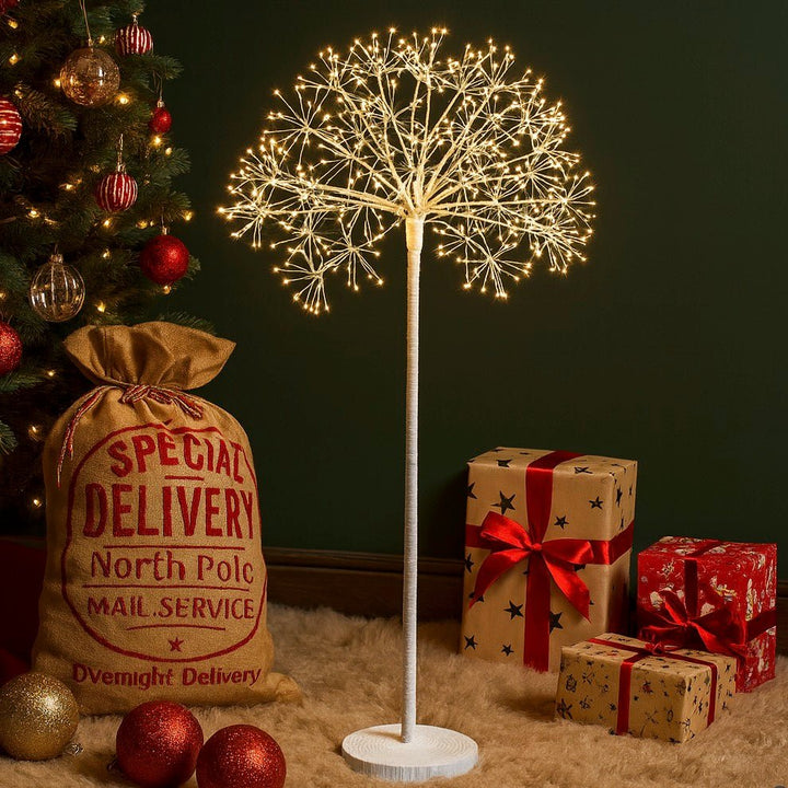 White Dandelion Tree Light - 120cm4 - Duck Barn Interiors