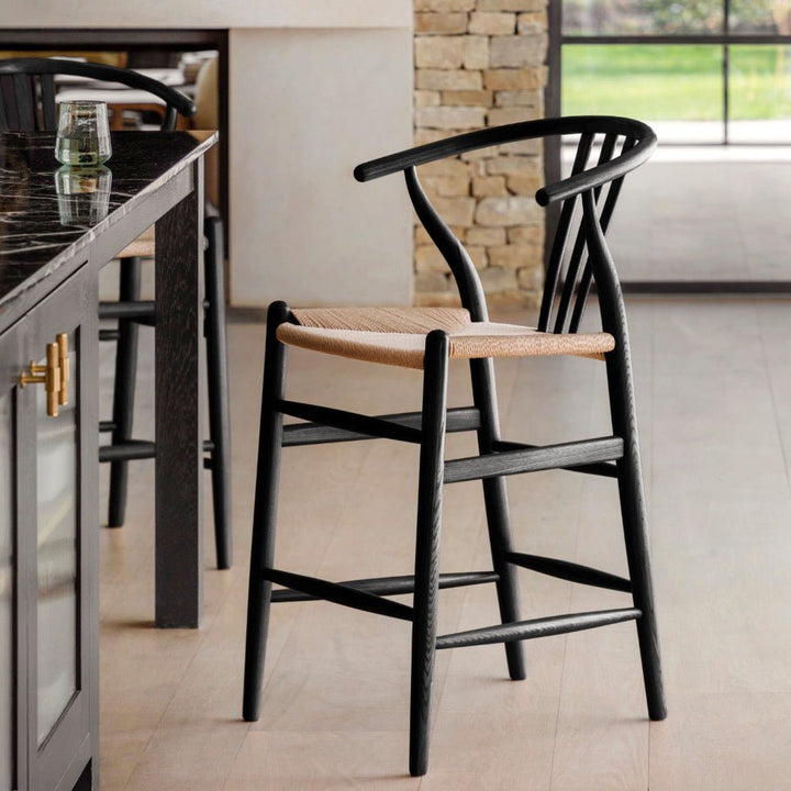 Whitney Bar Stool - Black (Set of 2)1 - Duck Barn Interiors