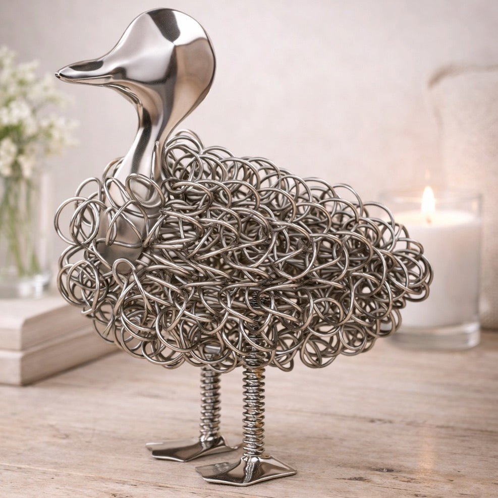 Wiggle Metal Duck1 - Duck Barn Interiors