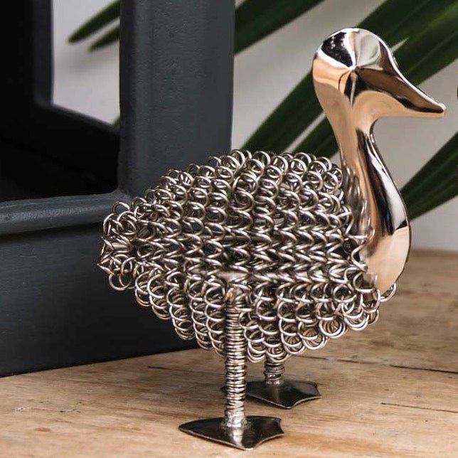 Wiggle Metal Duckling1 - Duck Barn Interiors