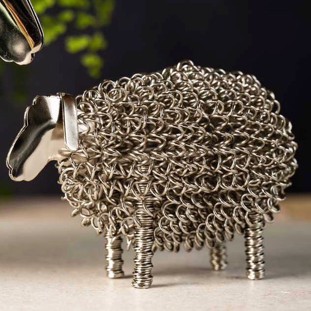 Wiggle Metal Lamb1 - Duck Barn Interiors