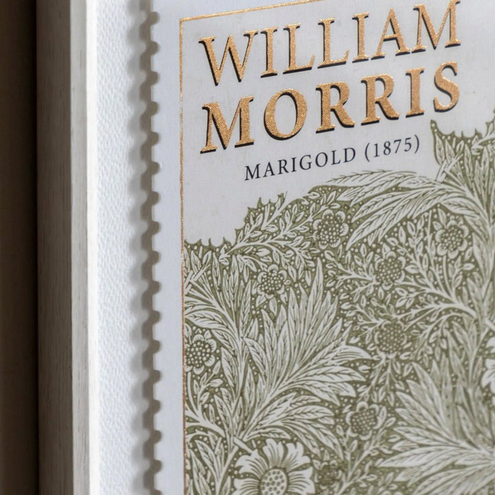 William Morris Green Stamp by Laura Bolton - Set of 22 - Duck Barn Interiors