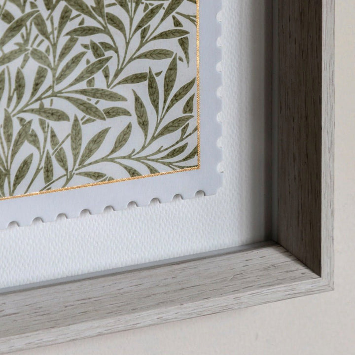 William Morris Green Stamp by Laura Bolton - Set of 23 - Duck Barn Interiors