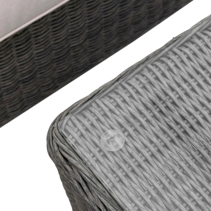 Windsor Corner Sofa Set with Table - Black8 - Duck Barn Interiors