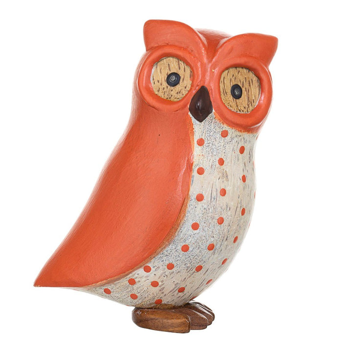 Wooden Owl - Orange3 - Duck Barn Interiors