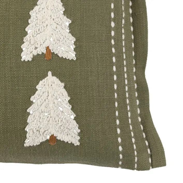 Woodland Tree Embroidered Cushion6 - Duck Barn Interiors