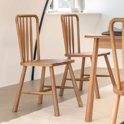 Wycombe Dining Chair - Oak (Set of 2)