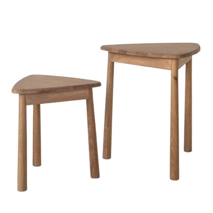 Wycombe Nest of 2 Tables - Oak4 - Duck Barn Interiors