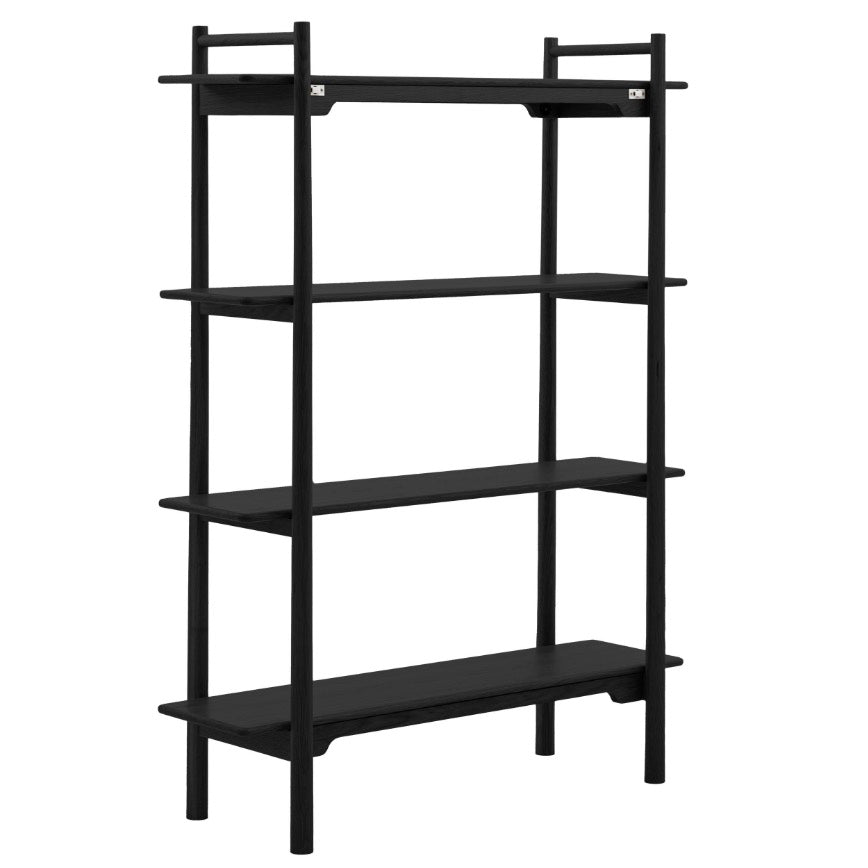 Wycombe Open Shelving Display - Black6 - Duck Barn Interiors