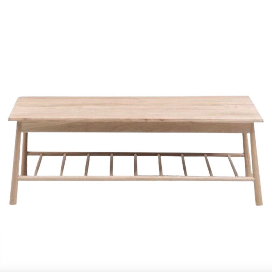 Wycombe Rectangle Coffee Table - Oak4 - Duck Barn Interiors