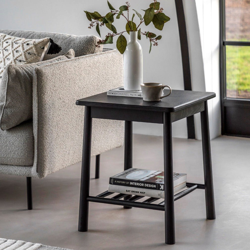 Wycombe Side Table - Black1 - Duck Barn Interiors