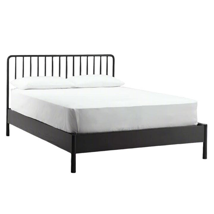 Wycombe Spindle Bed - Black - Various Sizes1 - Duck Barn Interiors